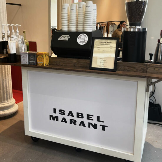 Custom Coffee Cart for events in NYC