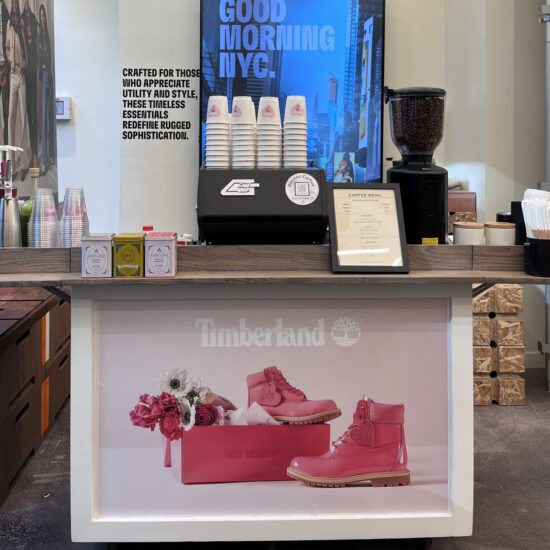Branded Coffee Cart for events in NYC