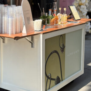 Iced tea Mobile Cart for event in NYC